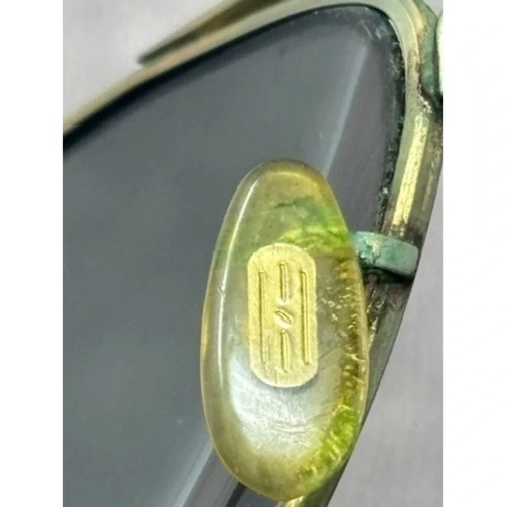 Vtg Cool-Ray Polaroid Sunglasses Unisex Gold Tone 76 Polarized Fair Patina